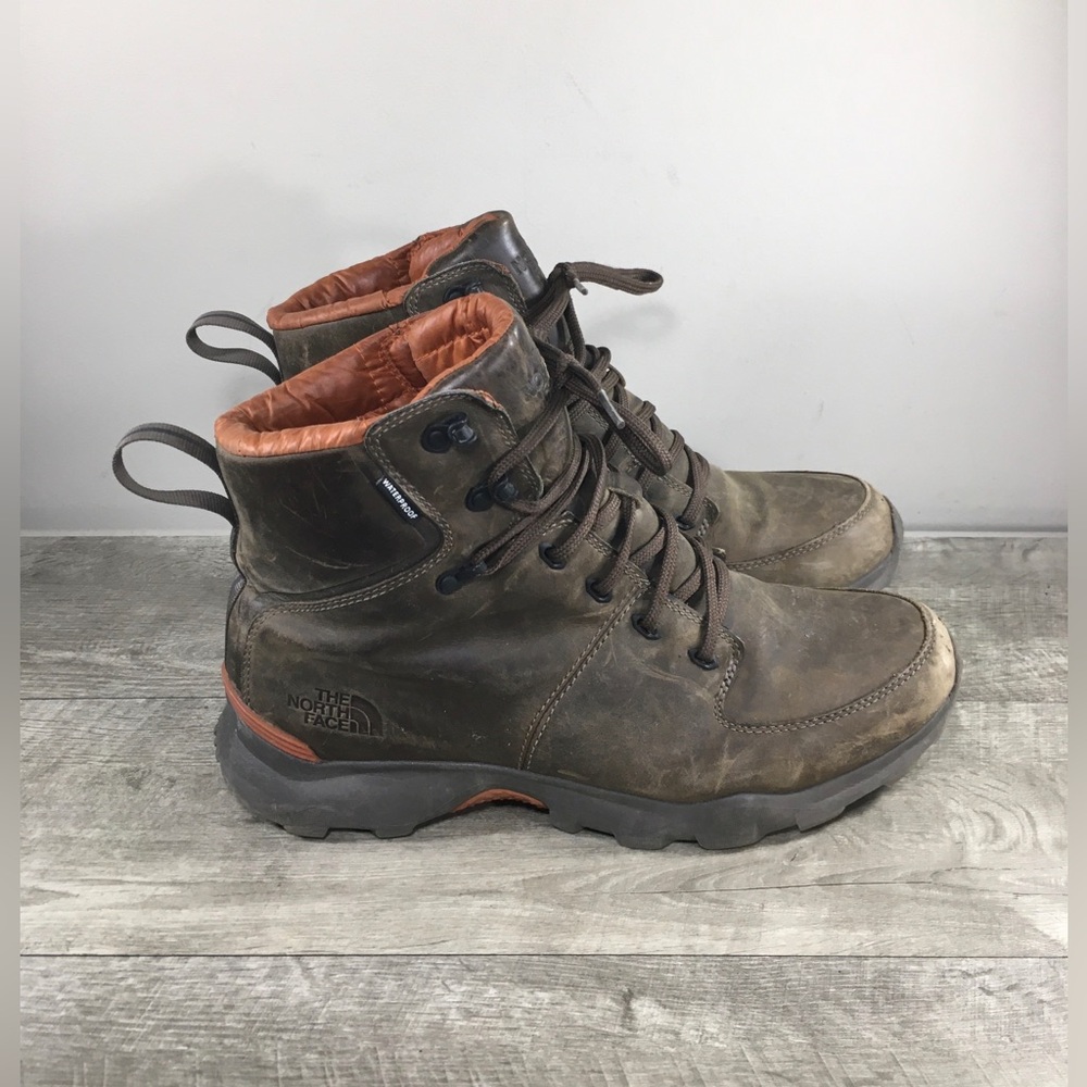 The North Face Mens Thermoball Versa Waterproof Backpacking Hiking Boots Size 12
